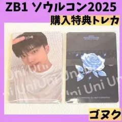 ZB1 ゼベワン　ゴヌク　トレカ　購入特典　ソウルコン　J207