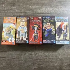 ワンピース ワールドコレタブルフィギュアバラ売りセット5点