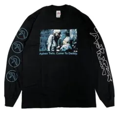 Aphex Twin Come to Daddy L ロンT/長袖Tシャツ 黒 - メルカリ