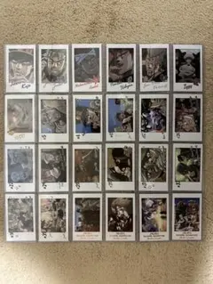 ジョジョの奇妙な冒険 キャラポトレ スターダストクルセイダース 24種フルコンプ