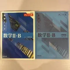 チャート式 新課程 基礎からの 数学II+B 解答編 青