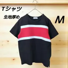 Tシャツ 生地厚め アメリカンスタイル BACK NUMBER Ｍ