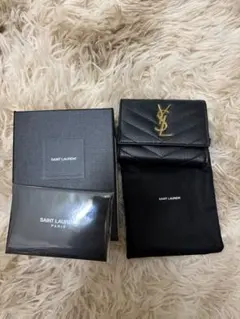 SAINT LAURENT ブラックキーケース