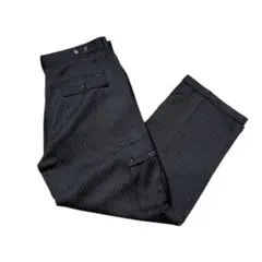 VINCENT NESI スラックス　カーゴパンツ　ストライプ　ワイド　パンツ