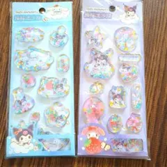 サンリオ　ウォーターシール　☆　クロミ　マイメロ　シナモンロール　キラキラ