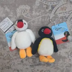 PINGU　PINGA　ぬいぐるみ　キーホルダー　２点セット