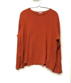 GU 長袖トップス XLサイズ オレンジ