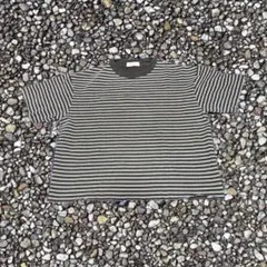 ボーダー 00s achieve swag y2k 短丈 tシャツのサムネイル