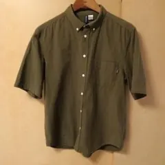 H&M DIVIDED 半袖シャツ M オリーブのサムネイル