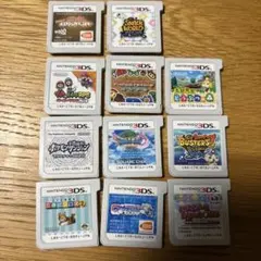 ニンテンドー3DS ゲームソフトセット 11本