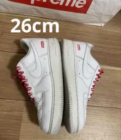 Supreme nike airForce1シュプリームエアフォースワン26cm