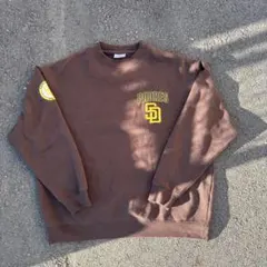 スウェット ブラウン