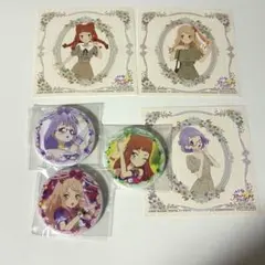 アイカツスターズ！ 缶バッジ Stage! 2026 虹野ゆめ ステッカーおまけ