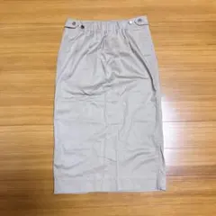 ロペピクニック ベージュ タイトスカート ウエストゴム