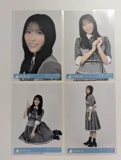 日向坂46 森本茉莉 18th イチャイチャ虫 封入生写真 4枚コンプ