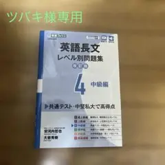 英語長文レベル別問題集④ 中級編【改訂版】