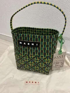 MARNI マルニマーケット トラ アニマル カゴバッグ - メルカリ