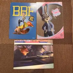 ディズニーストアじゃんけんカード ニック＆ジュディ ズートピア
