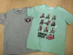 仮面ライダー Tシャツ 130サイズ 2枚セット　gu