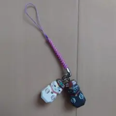 夏目友人帳　ガチャ　ニャンコ先生　木彫り