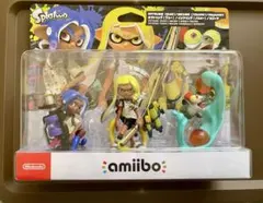 スプラトゥーン3　splatoon amiibo　アミーボトリプルセット