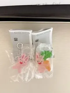 ノンタン　めじるしアクセサリー2 うさぎさんAとB