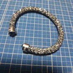 SWAROVSKI　スワロフスキー　クリスタルダスト　カフ　ブレスレットのサムネイル