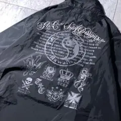 00s タウカン ナイロンジャケット スイングトップ　平成 Y2K ドローコード