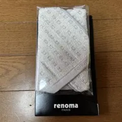 renoma タオルハンカチ グレー