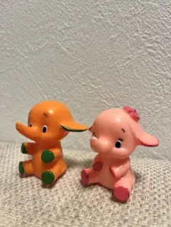 サトちゃんとサトコちゃんソフビ➕サトちゃんキーホルダー(おまけラビット付)のサムネイル