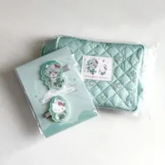 【Dytica×サンリオキャラクターズ】 ポーチ & ヘアクリップ 叢雲カゲツ