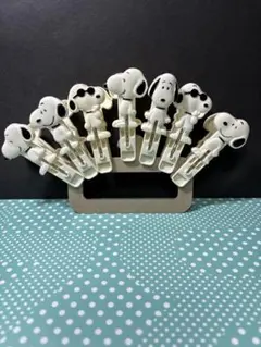 スヌーピー フィギュア洗濯バサミ7個セット