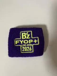 B’z LIVE-GYM 2026 FYOP＋ ガチャガチャ リストバンド紫