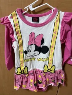 ミニーマウス BABYDOLL ロンパース　長袖80サイズのサムネイル