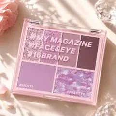 16BRAND マイマガジン 07 アイシャドウパレット 新品 韓国コスメのサムネイル