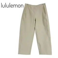 lululemon ルルレモン ワイド カジュアル パンツ ベージュ M