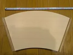 トールペイント用 白木素材 扇形 飾り台 結納用