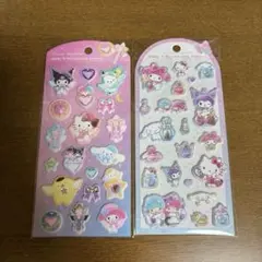 正規品★ジュエルマシュマロステッカー　サンリオ2点