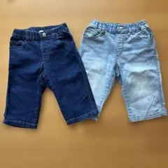 ブランシェス　男児130 夏ズボン　2枚セット