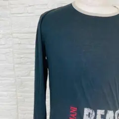 エンポリオアルマーニ Ringer Tシャツ M ロゴプリント【1975‐29】