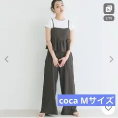 coca エンボス ストラップ付きオールインワン M