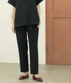 OPAQUE.CLIP 美脚ストレッチイージーテーパードパンツ