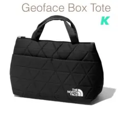 ブラック★ ジオフェイスボックストート★ノースフェイスNM32355