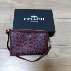 COACHポーチ