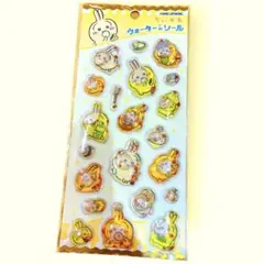 正規品　ちいかわ　ウォーターインシール　うさぎ　ウォーターシール　ぷっくり　立体
