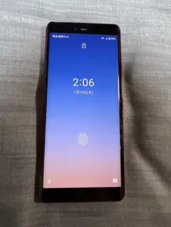 Rakuten Hand P710 クリムゾンレッド 本体 SIMフリー