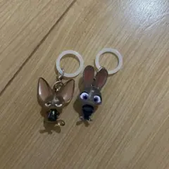 ズートピア　めじるしアクセサリー　ジュディ&フィニック　セット