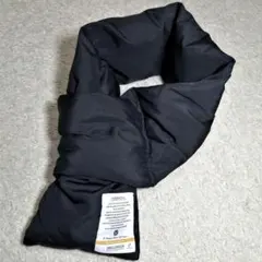 ★アッソブ AS2OV★ダウンマフラー ブラック 上質DOWN アウトドア 即暖