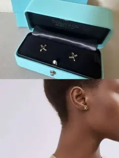 ジョージジェンセン フュージョン ピアス 片耳のみ K18 - メルカリ