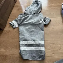 犬服 4L 大型犬 マンダリンブラザーズ パーカー グレー